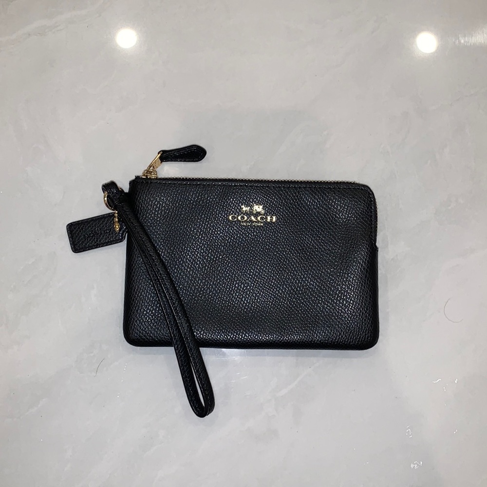 Coach small wristlet wallet